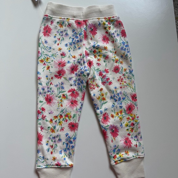 NWT GAP Kids Floral Print Joggers - Picture 7 of 7